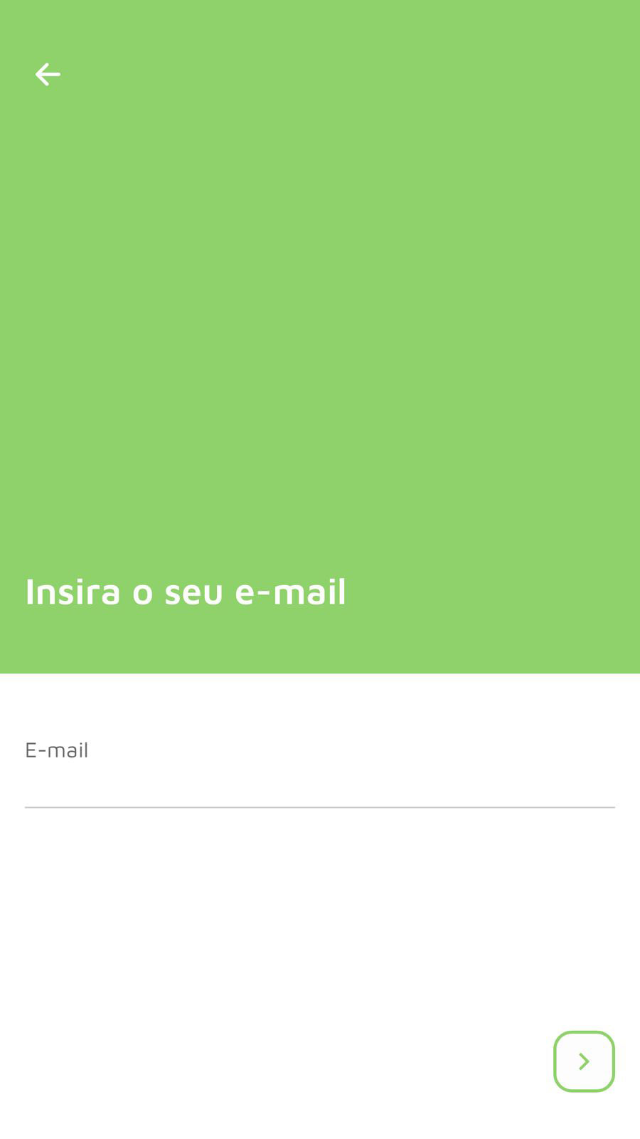 Insira seu E-mail